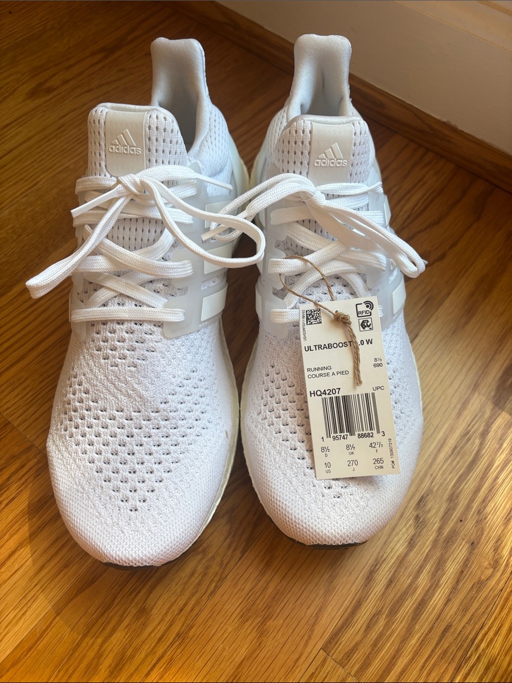 adidas White Women's Ultraboost Running Sneakers